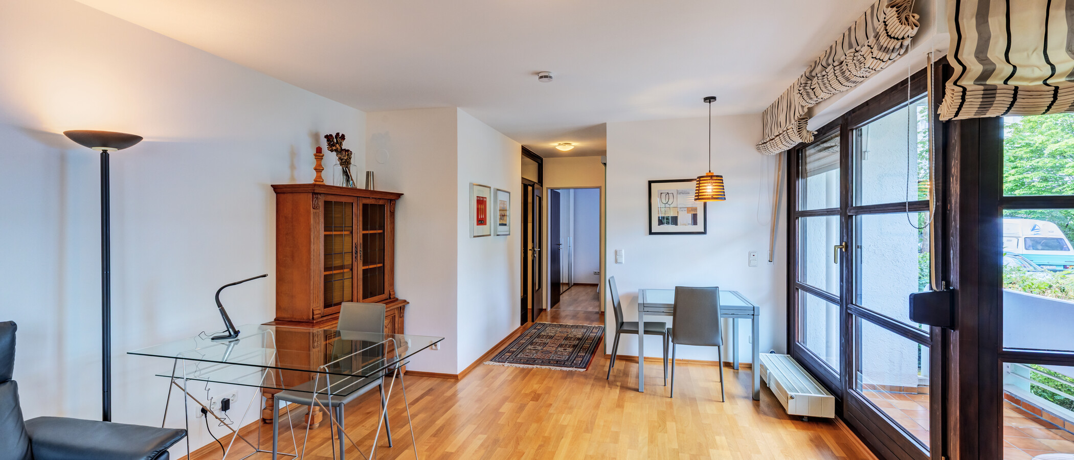 appartamento München Obersendling 03 zona living 4519