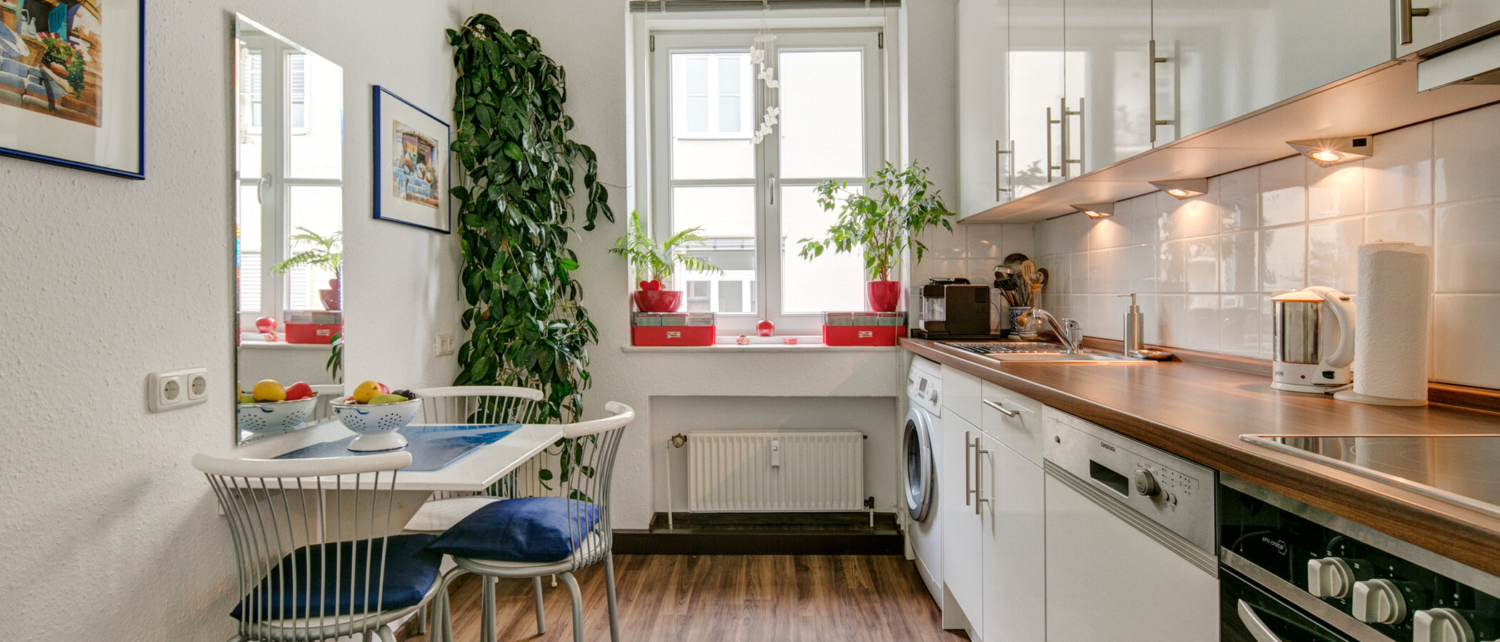 appartamento München Schwabing (rechts der Leopoldstraße) 01 cucina 4536