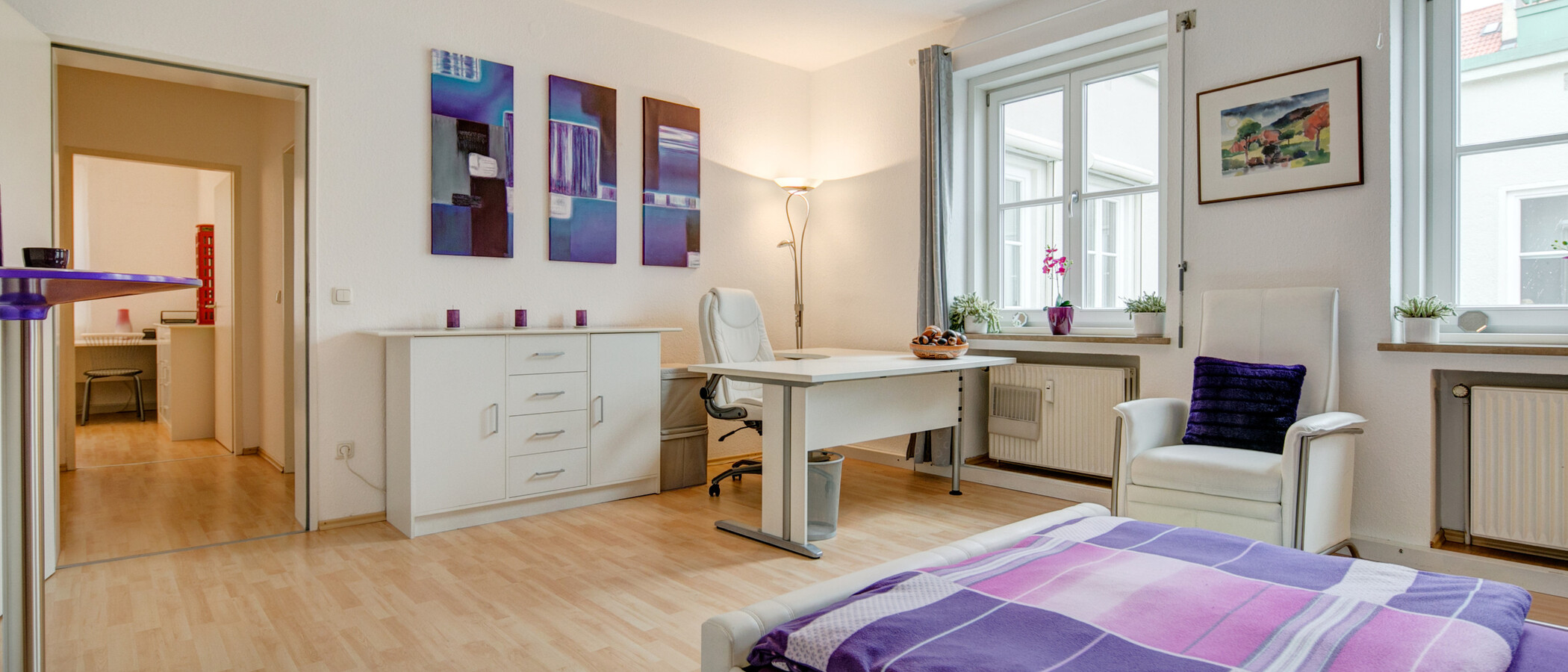 appartamento München Schwabing (rechts der Leopoldstraße) 02 zona notte 4536