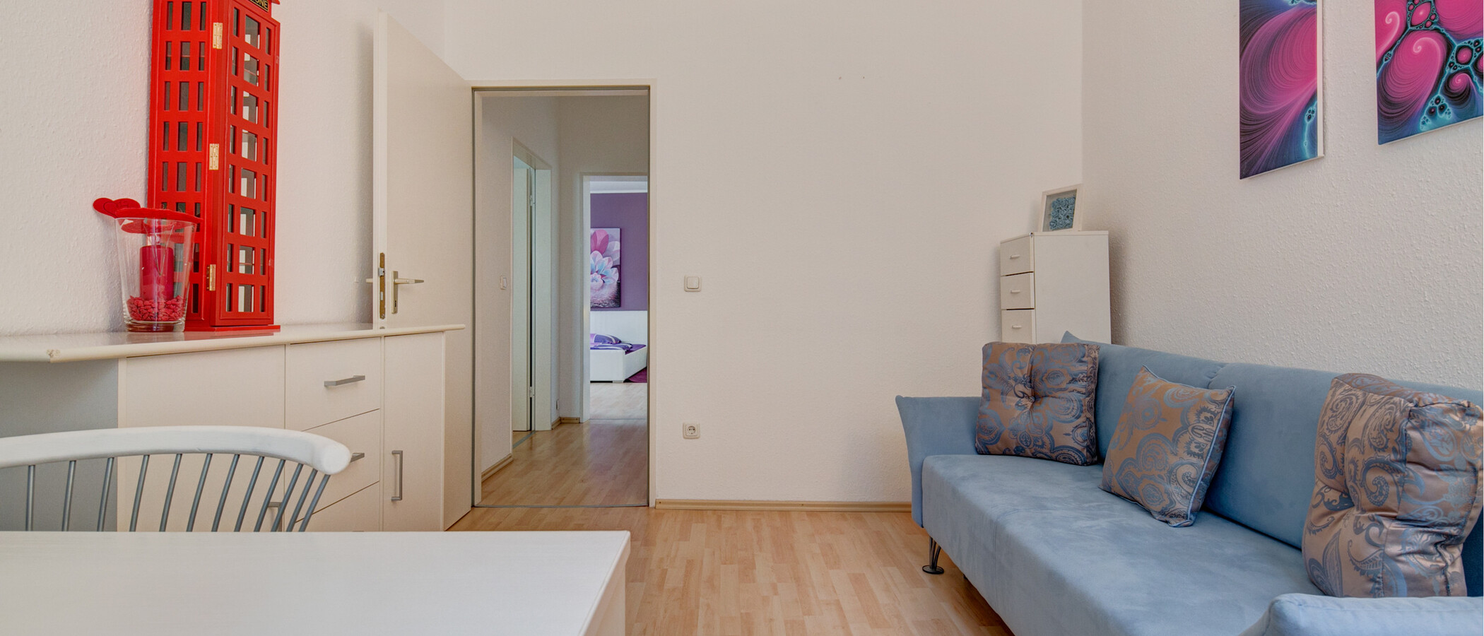 appartamento München Schwabing (rechts der Leopoldstraße) 04 camera per gli ospiti 4536