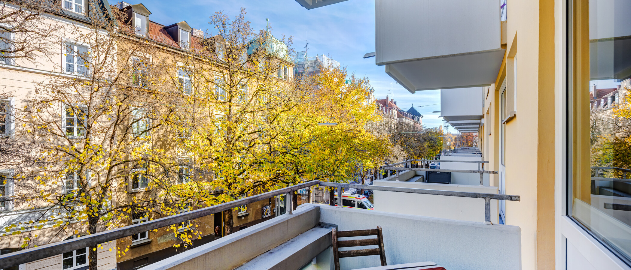 appartamento München Neuhausen 01 balcone 4612