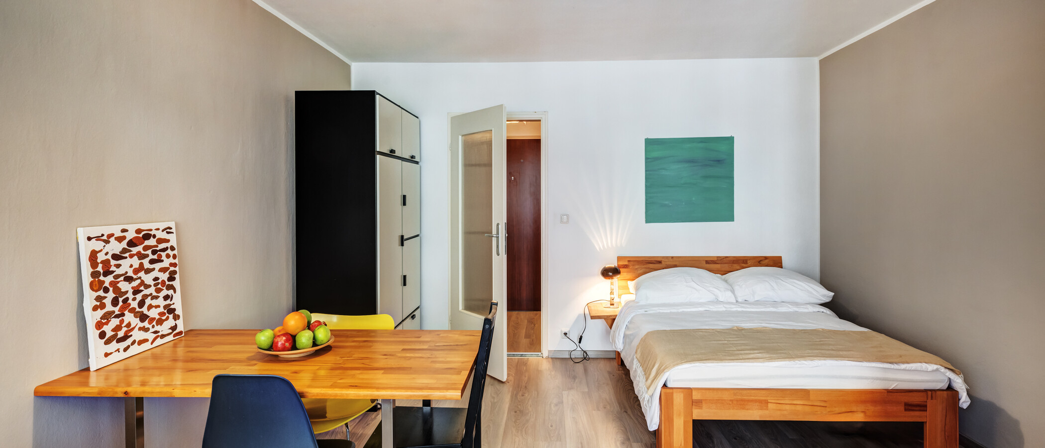 appartamento München Neuhausen 04 zona living 4612