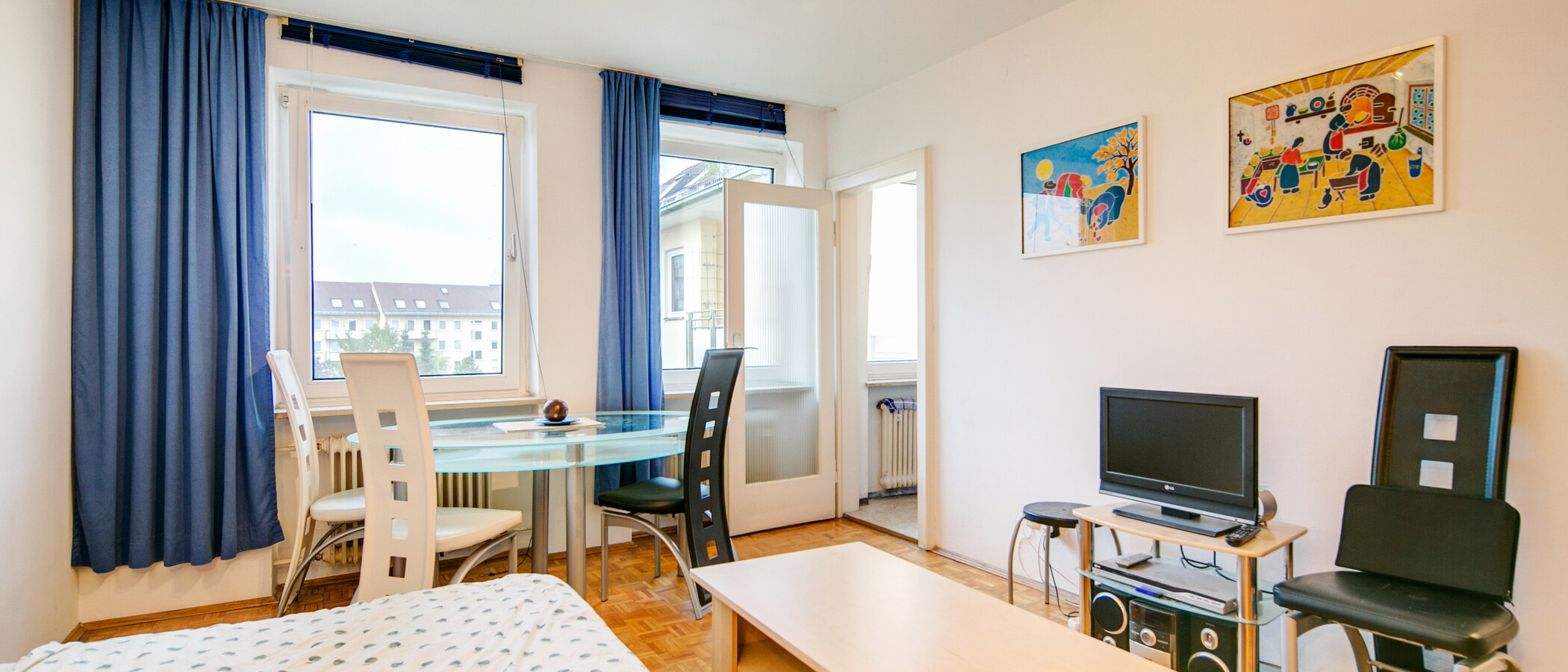 appartamento München Schwabing-West 02 zona notte 4617