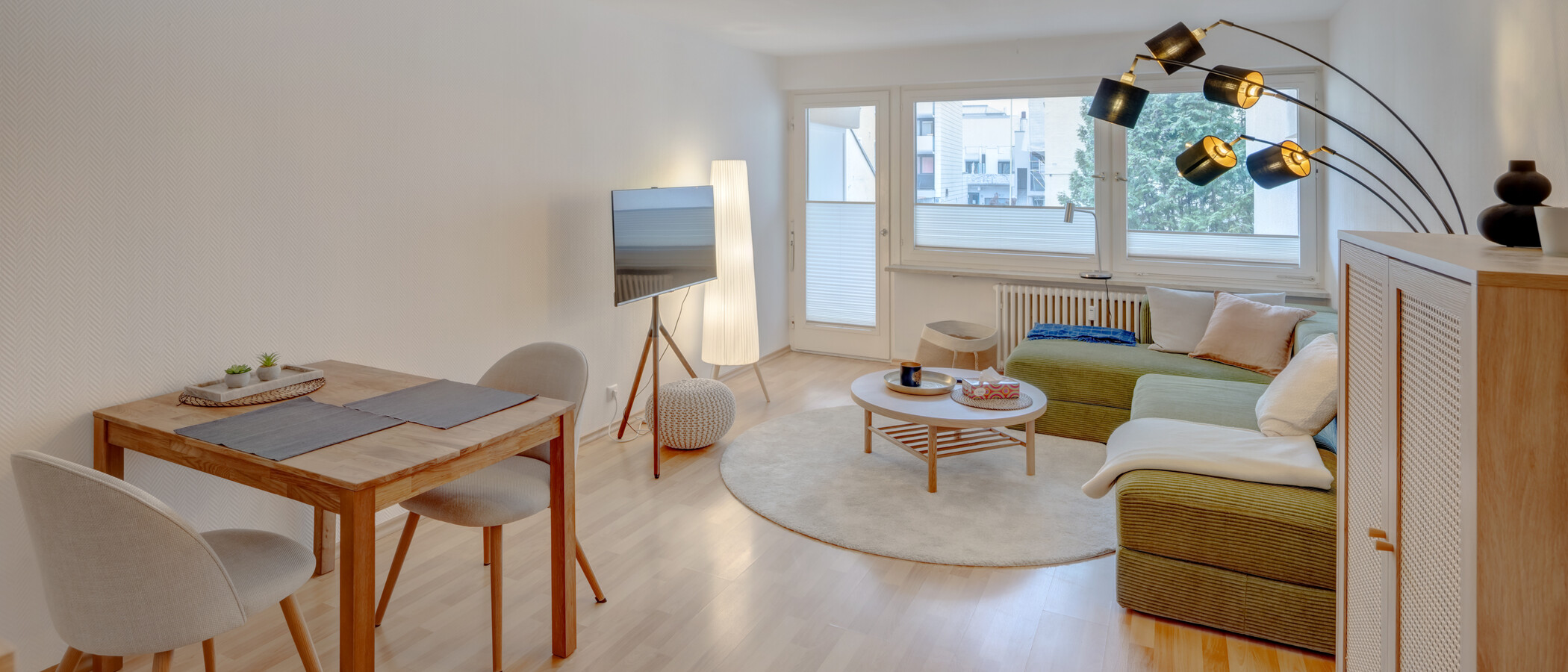 appartamento München Schwanthalerhöhe 01 zona living 4626