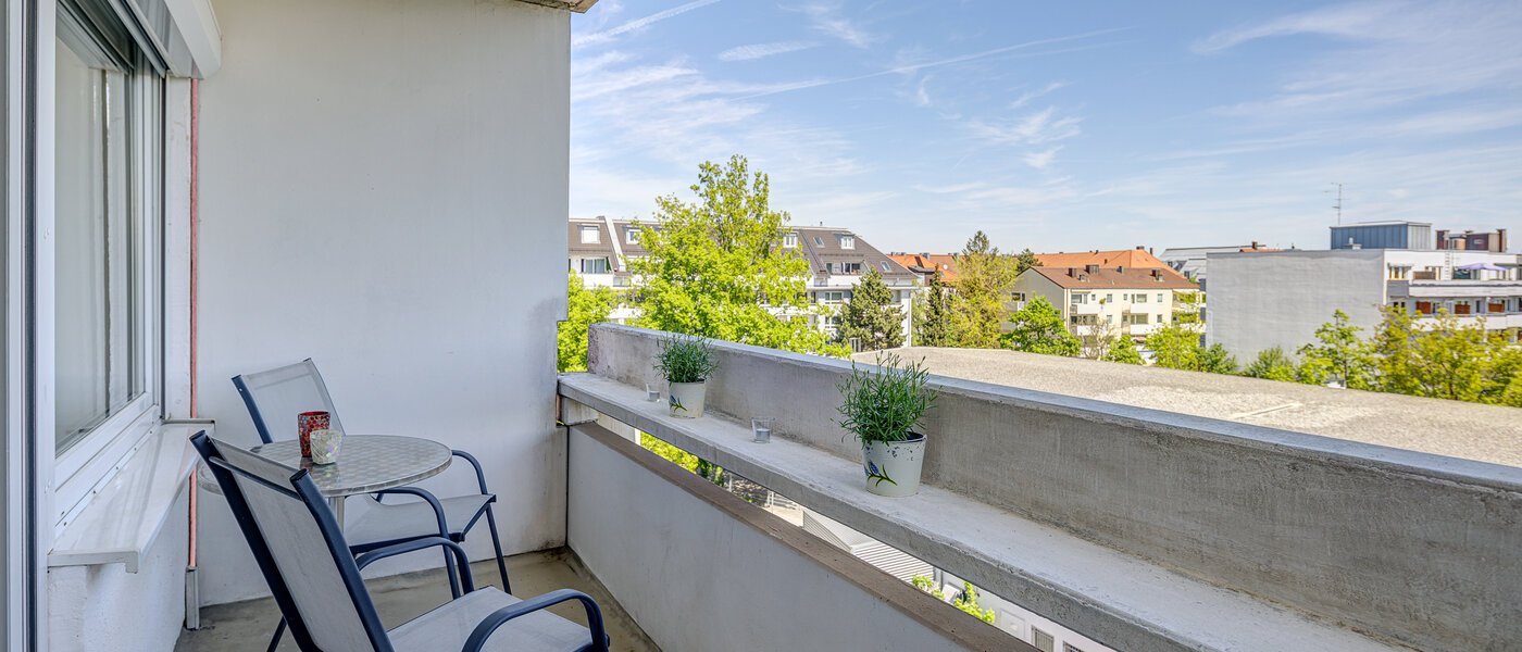 appartamento München Milbertshofen 01 balcone 4628