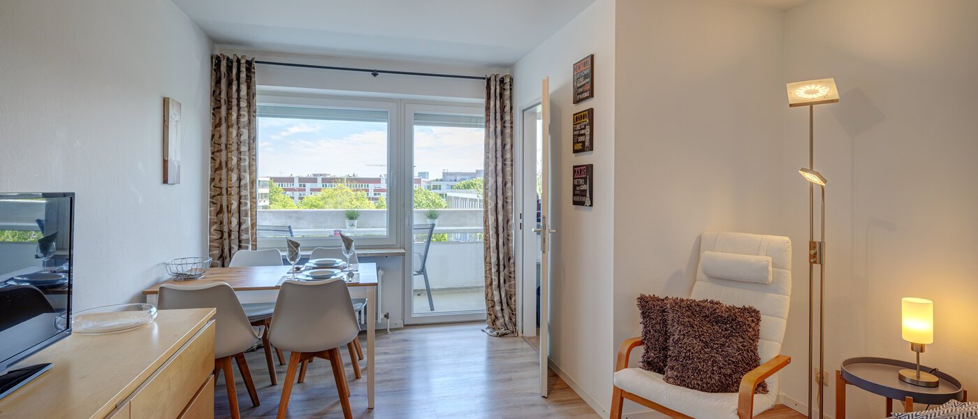 appartamento München Milbertshofen 01 zona living 4628