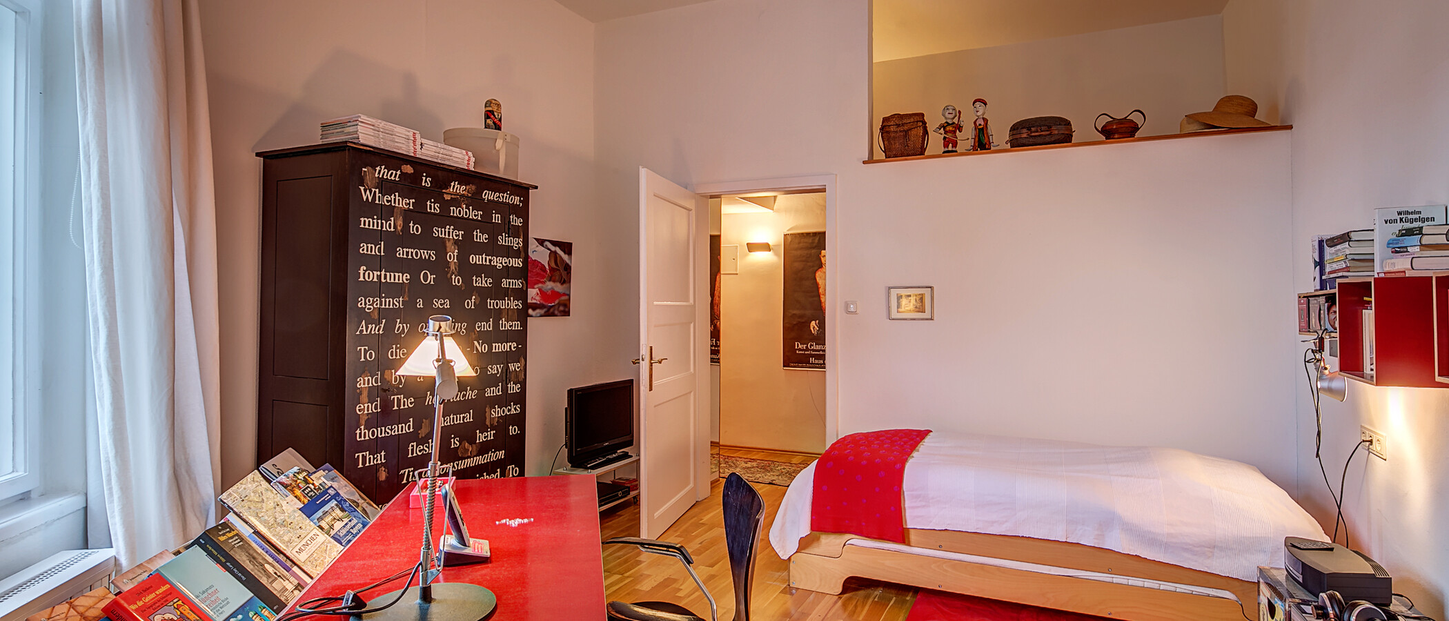 appartamento München Schwabing (links der Leopoldstraße) 02 soggiorno 4661
