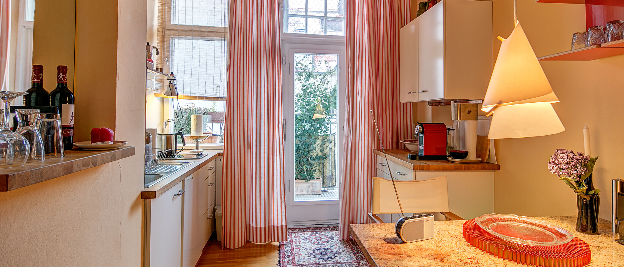 appartamento München Schwabing (links der Leopoldstraße) 01 cucina 4661