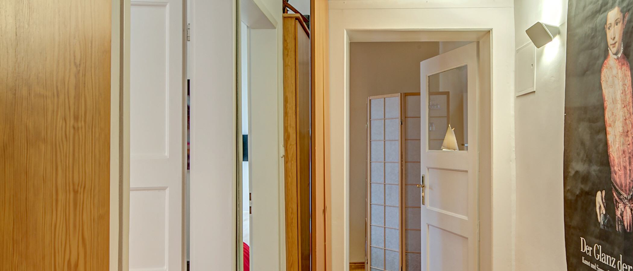 appartamento München Schwabing (links der Leopoldstraße) 02 ingresso/corridioio 4661