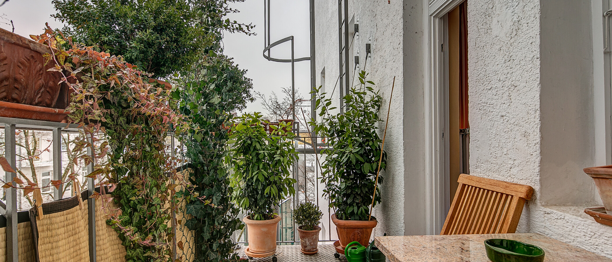 appartamento München Schwabing (links der Leopoldstraße) 01 balcone 4661