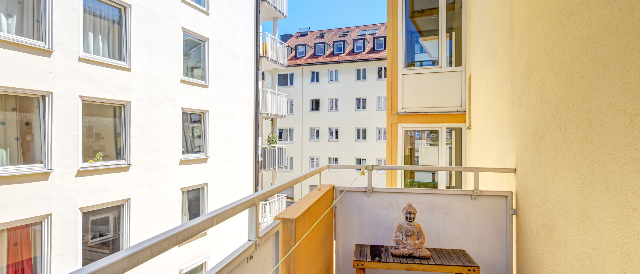appartamento München Maxvorstadt - Universitätsviertel 03 balcone 4668
