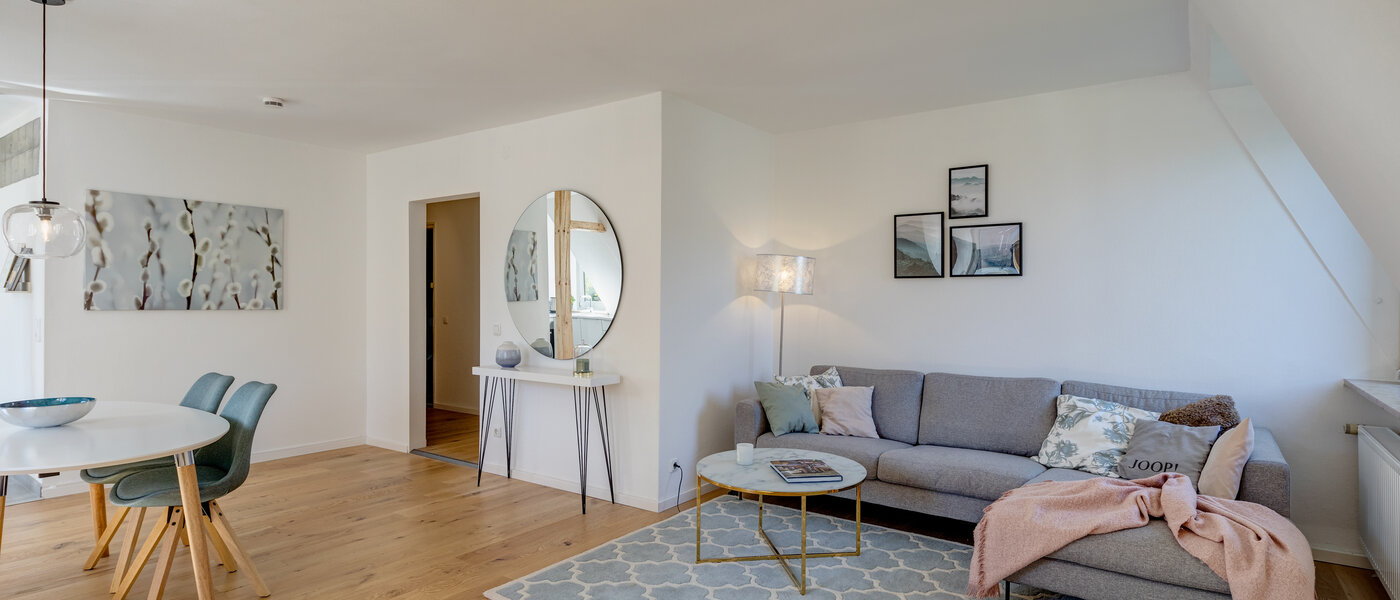 appartamento München Nymphenburg-Gern 05 zona living 4670