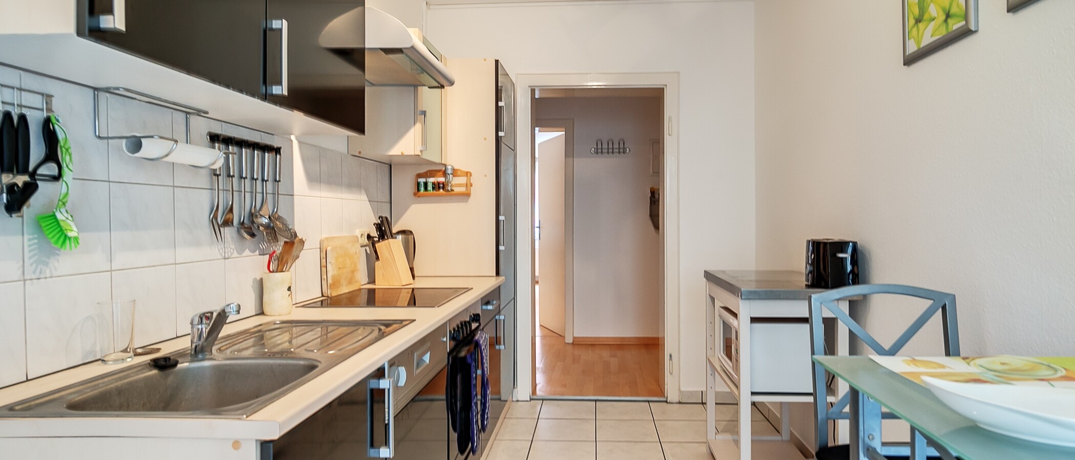 appartamento München Schwabing-West (rund um den Hohenzollernplatz) 02 cucina 4679