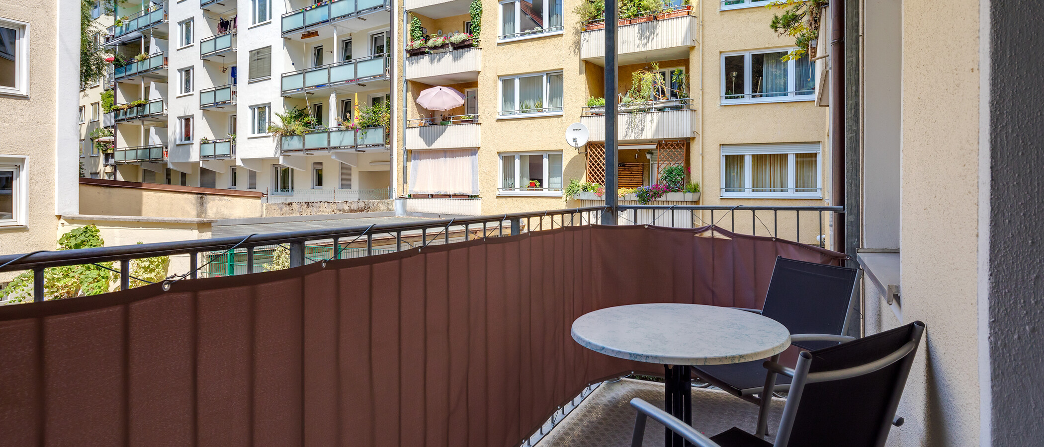 appartamento München Schwabing-West (rund um den Hohenzollernplatz) 01 balcone 4679