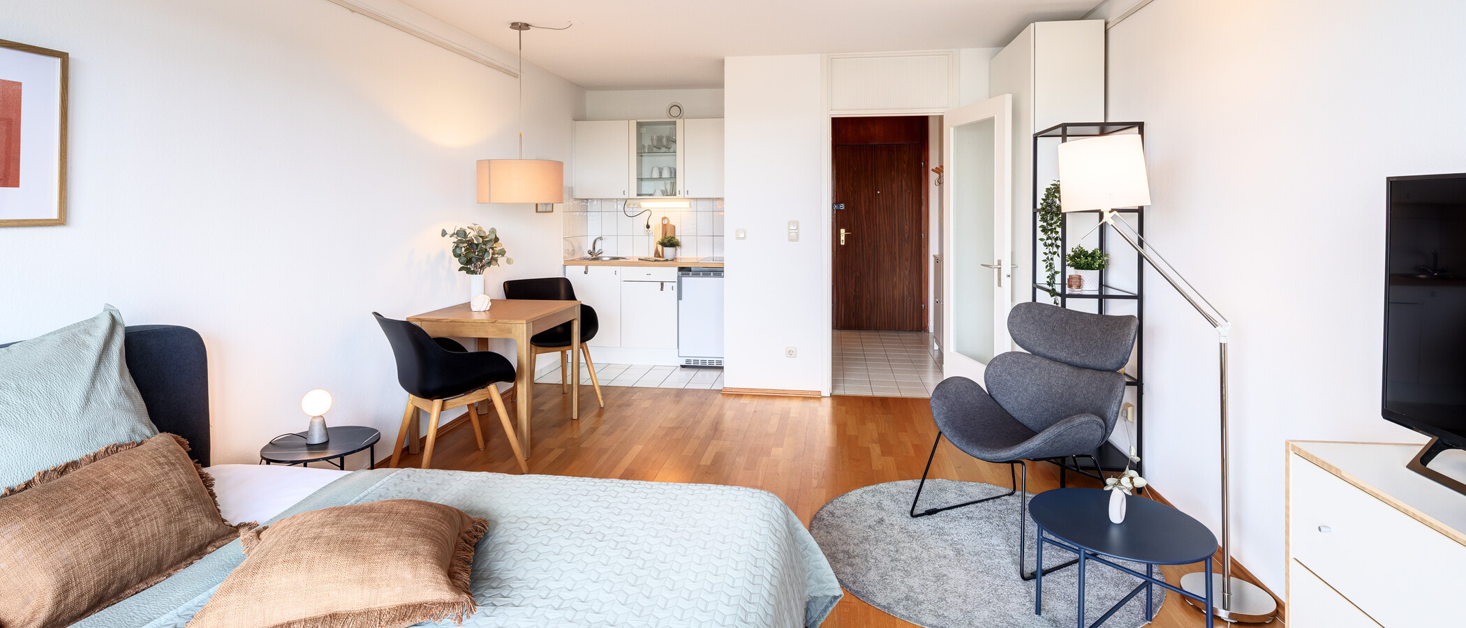 appartamento München Schwabing 03 zona living 4700