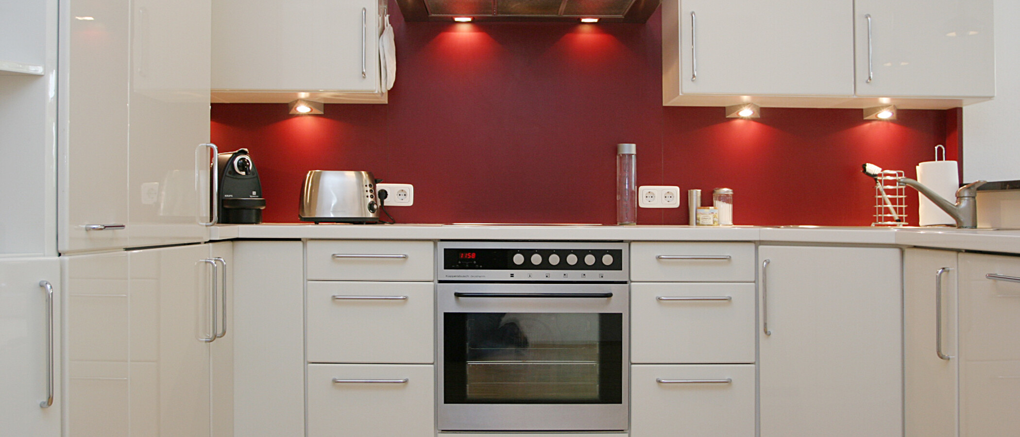 attico con terrazzo München Westend 01 cucina 4763