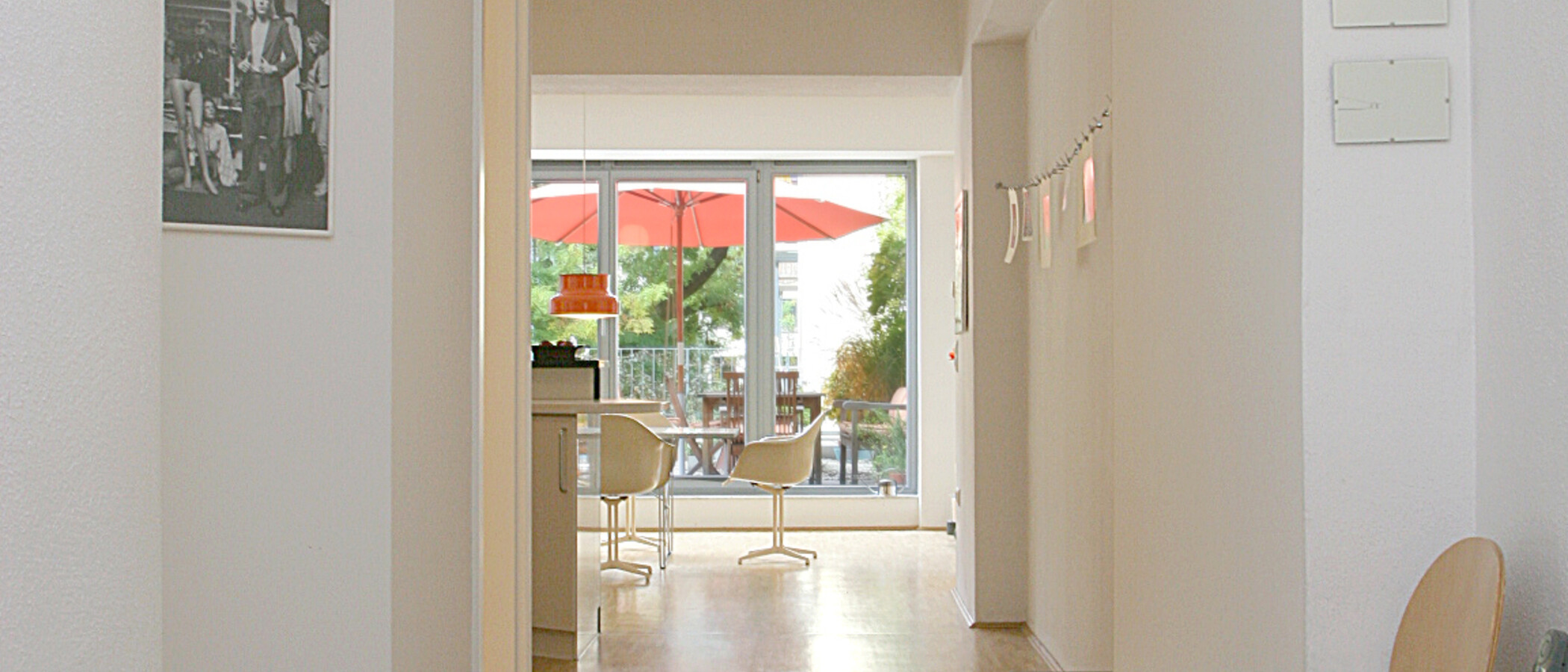 attico con terrazzo München Westend 01 ingresso/corridioio 4763