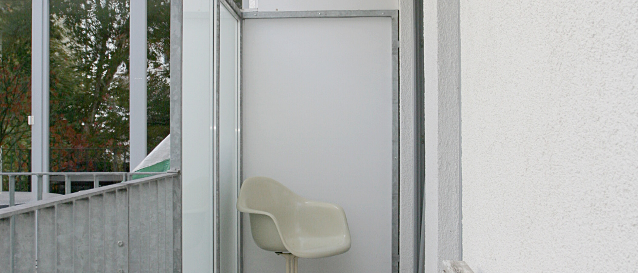 attico con terrazzo München Westend 01 balcone 4763