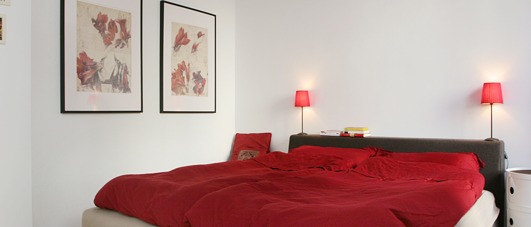 attico con terrazzo München Westend 02 zona notte 4763
