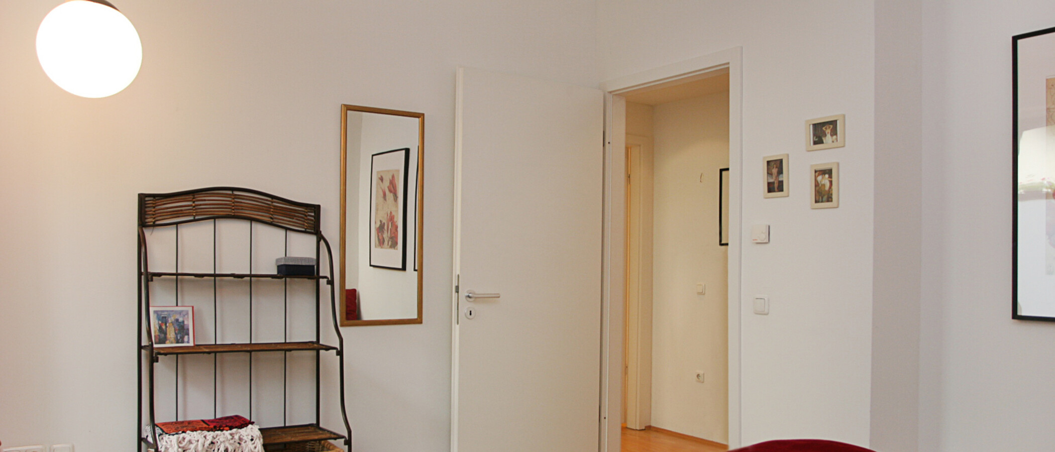 attico con terrazzo München Westend 03 zona notte 4763