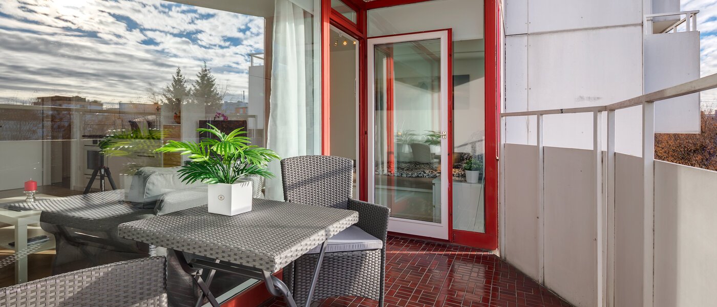 appartamento München Sendling-Westpark 02 balcone 4792