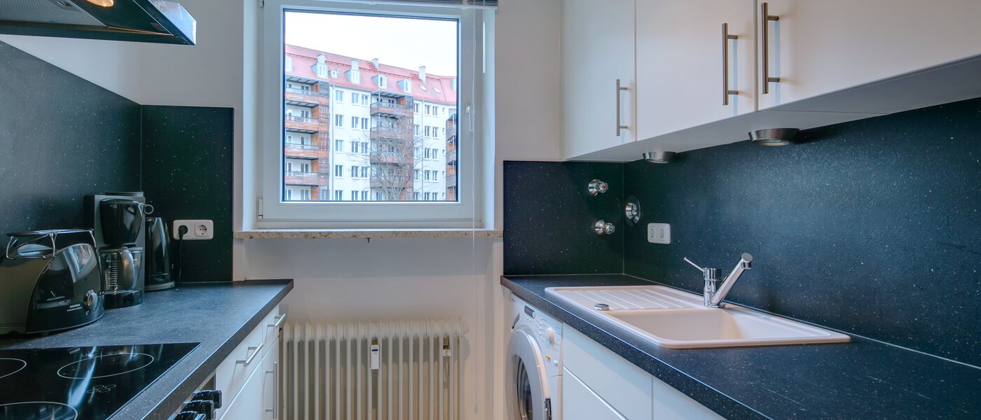 appartamento München Schwabing-West (rund um den Hohenzollernplatz) 02 cucina 4890