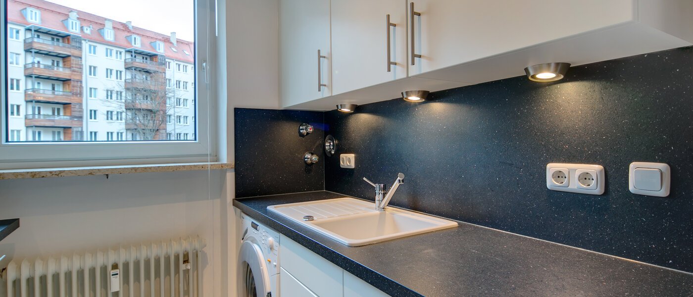 appartamento München Schwabing-West (rund um den Hohenzollernplatz) 03 cucina 4890