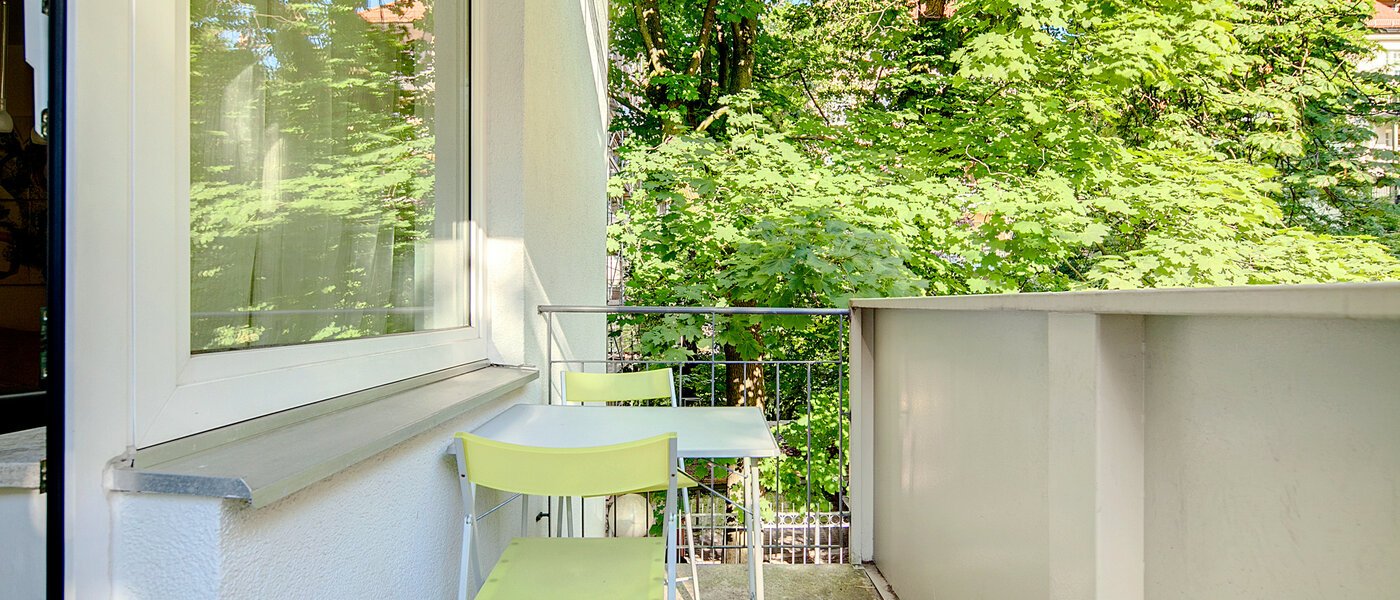 appartamento München Schwabing-West (rund um den Hohenzollernplatz) 01 balcone 4890
