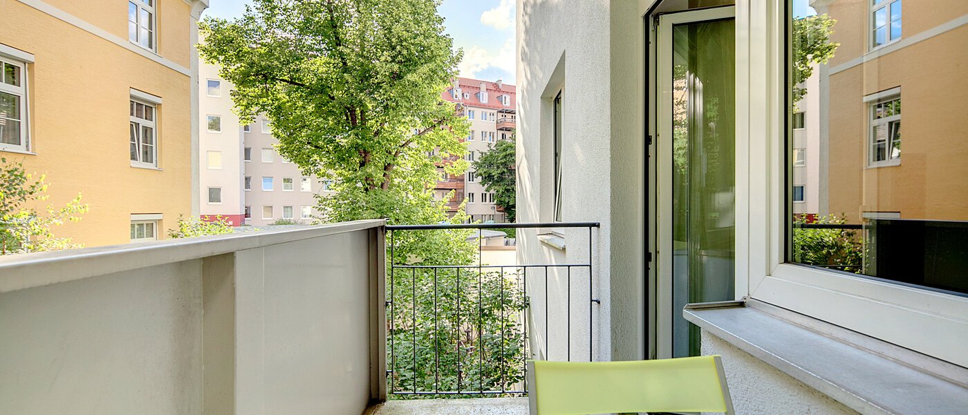 appartamento München Schwabing-West (rund um den Hohenzollernplatz) 02 balcone 4890