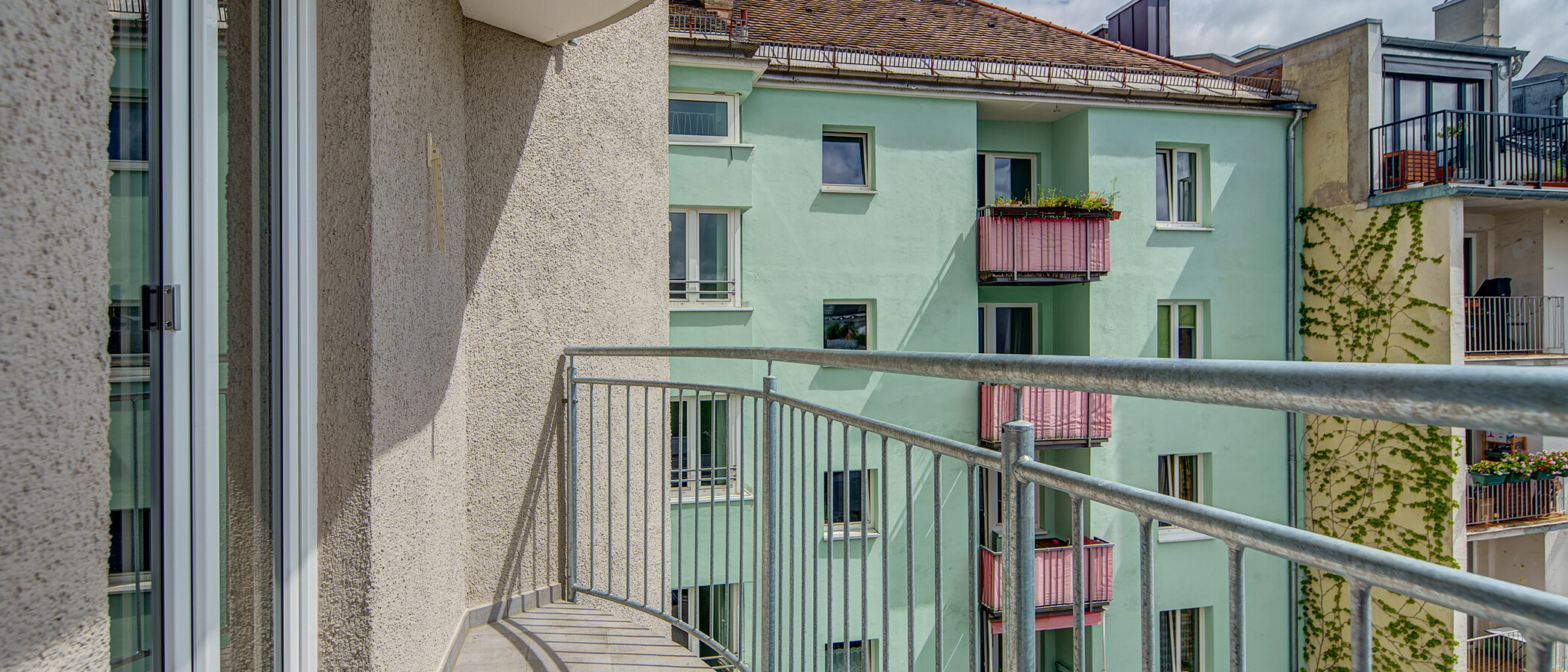 appartamento München Maxvorstadt - Westen 01 balcone 49
