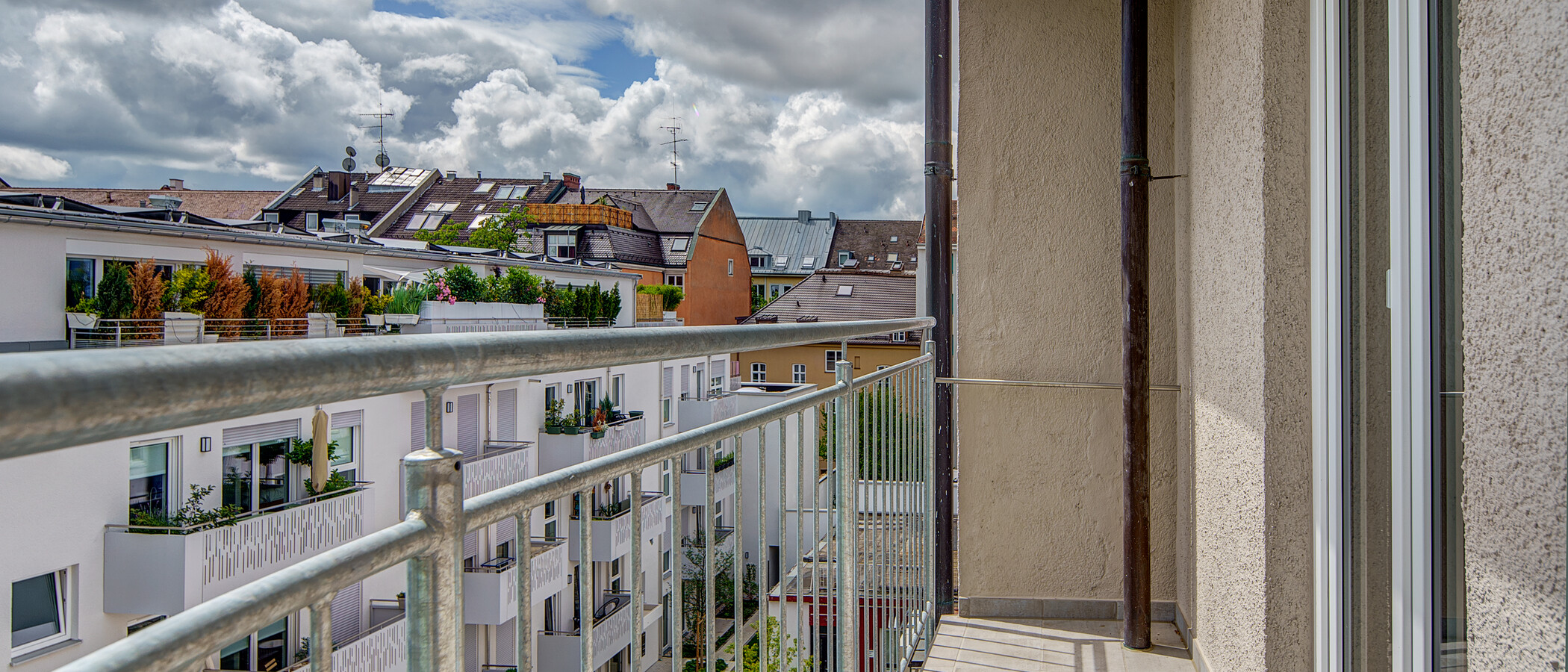 appartamento München Maxvorstadt - Westen 02 balcone 49
