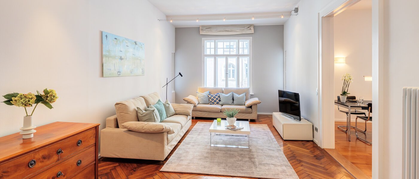 appartamento München Schwabing (links der Leopoldstraße) 01 zona living 4915