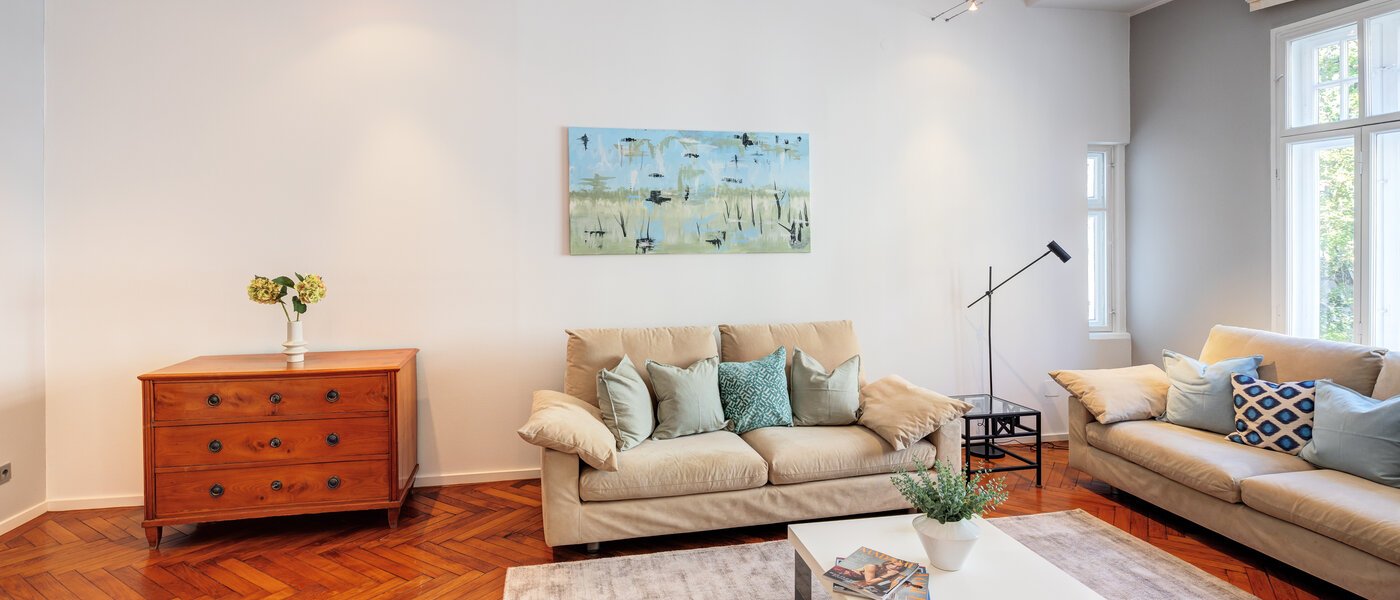 appartamento München Schwabing (links der Leopoldstraße) 02 zona living 4915