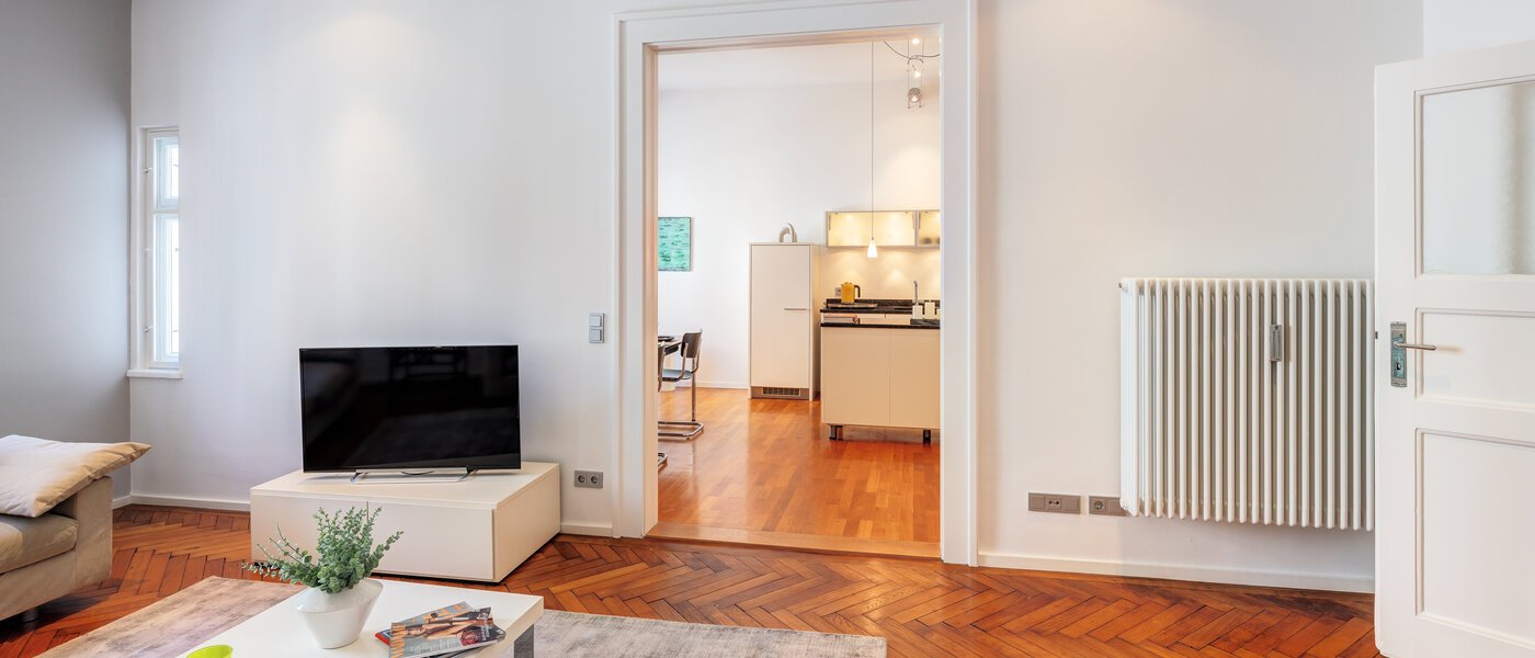 appartamento München Schwabing (links der Leopoldstraße) 04 zona living 4915