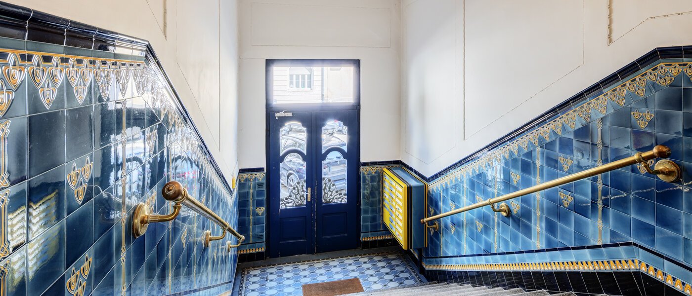 appartamento München Schwabing (links der Leopoldstraße) 01 vano scala 4915