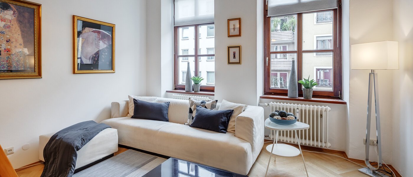 appartamento München Maxvorstadt - Museumsviertel 02 zona living 4921