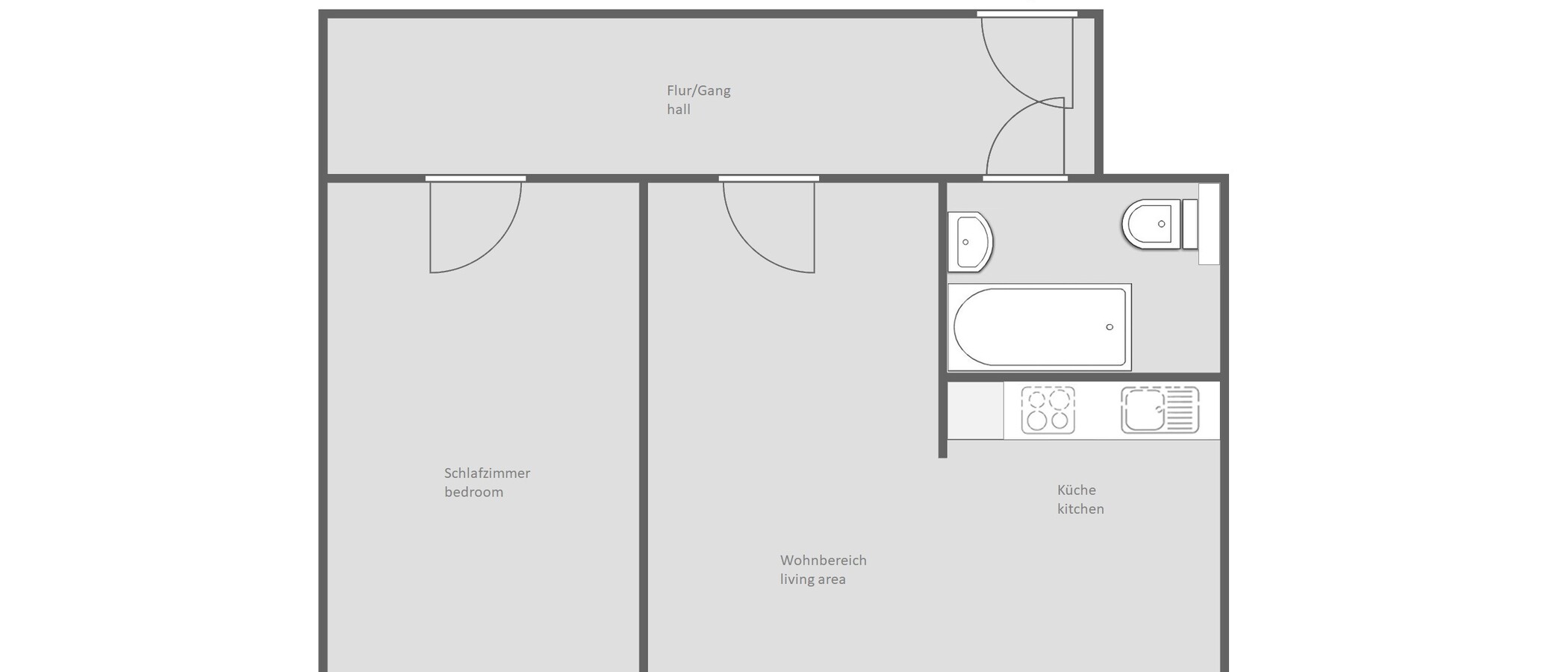 appartamento München Haidhausen 01 planimetria 4924