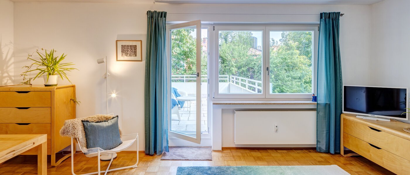 appartamento München Nymphenburg 01 zona living 4942