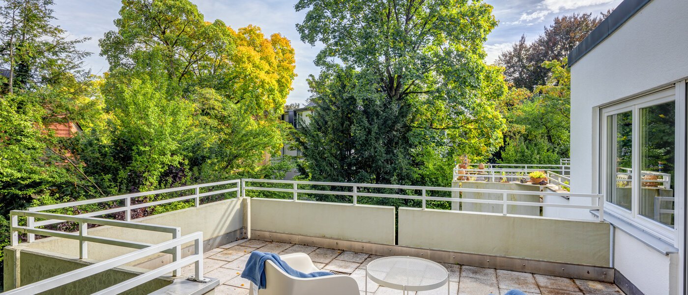 appartamento München Nymphenburg 01 terrazza sul tetto 4942