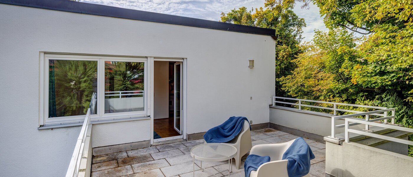 appartamento München Nymphenburg 02 terrazza sul tetto 4942