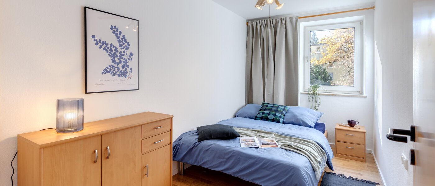 appartamento München Bogenhausen 01 camera da letto 4956