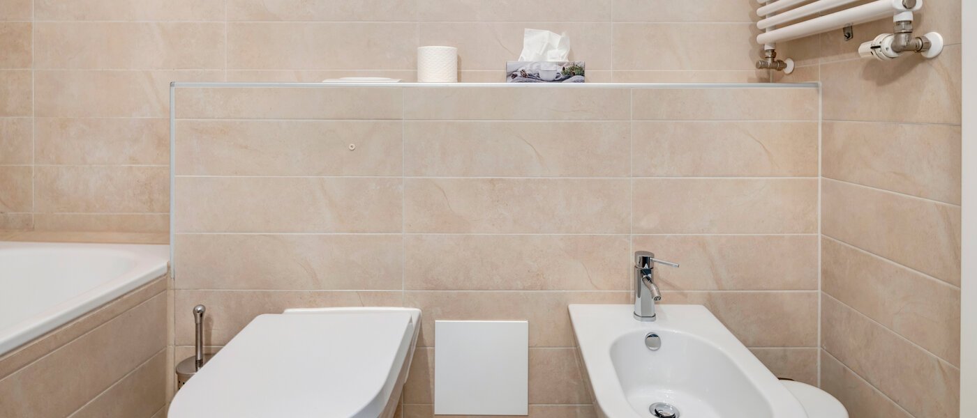 appartamento con giardino München Au 03 bagno 4965