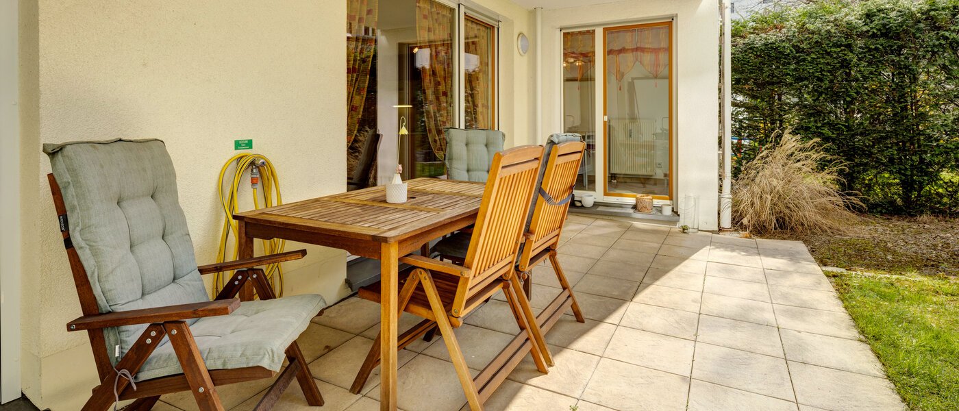 appartamento con giardino München Au 01 terrazza 4965