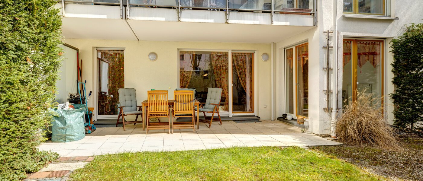 appartamento con giardino München Au 02 terrazza 4965