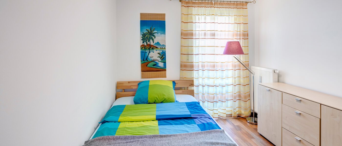 appartamento con giardino München Au 01 2° camera da letto 4965