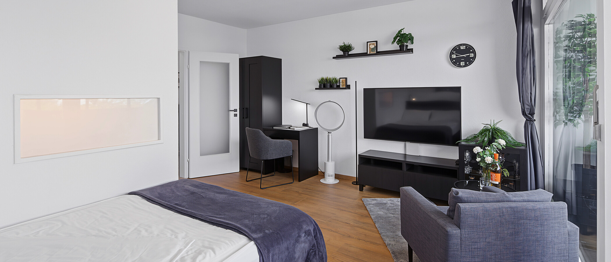 appartamento München Moosach 03 zona living 4969