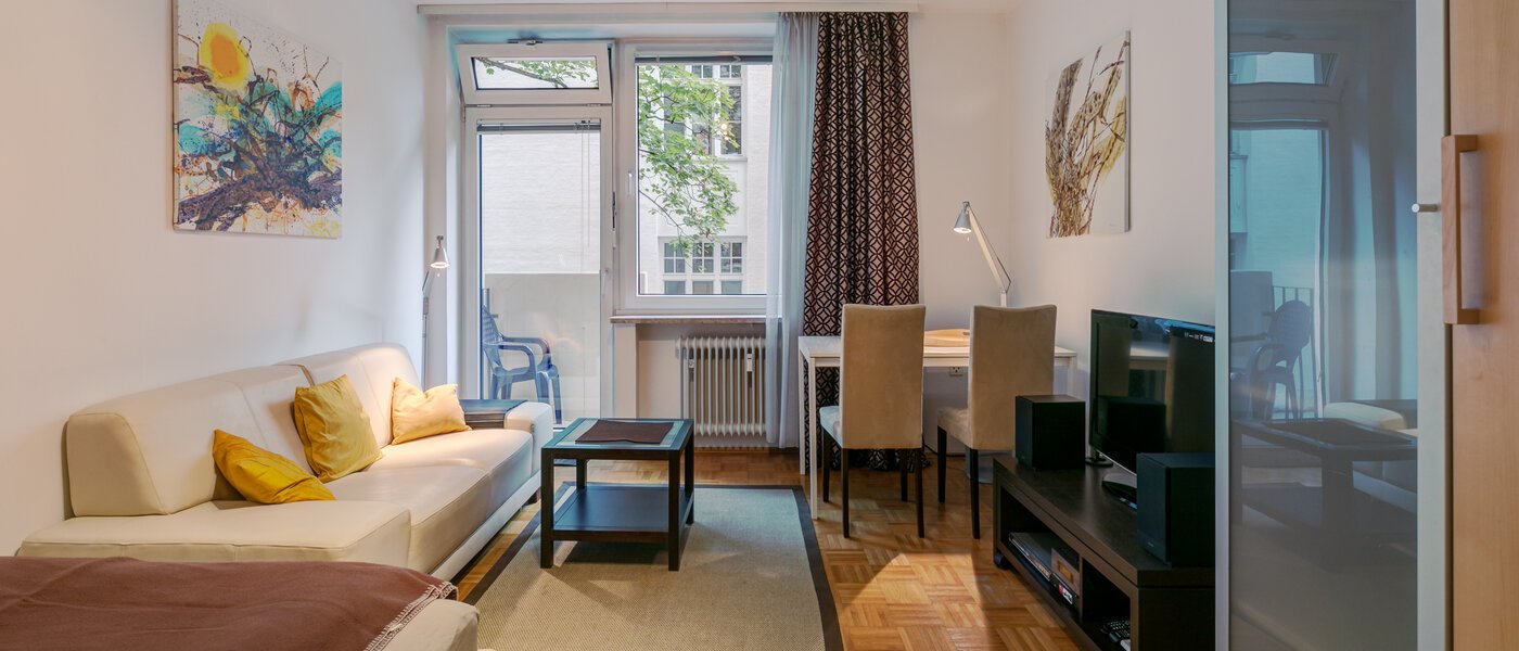 abitazione München Schwabing-West (rund um den Hohenzollernplatz) 01 zona living 4983