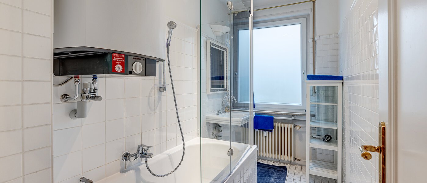 appartamento München Schwabing (rechts der Leopoldstraße) 02 bagno 4984