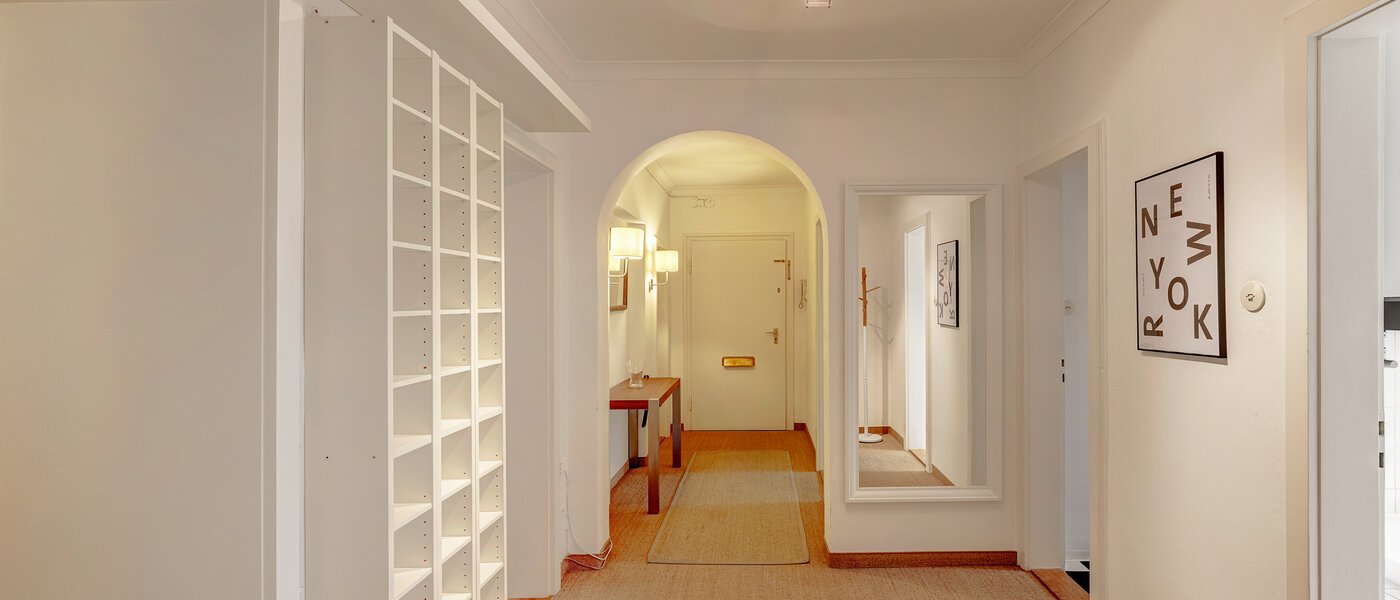 appartamento München Schwabing (rechts der Leopoldstraße) 01 ingresso/corridioio 4984