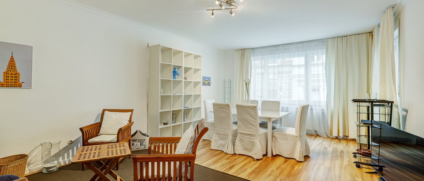 appartamento München Schwabing (rechts der Leopoldstraße) 02 zona living 4984